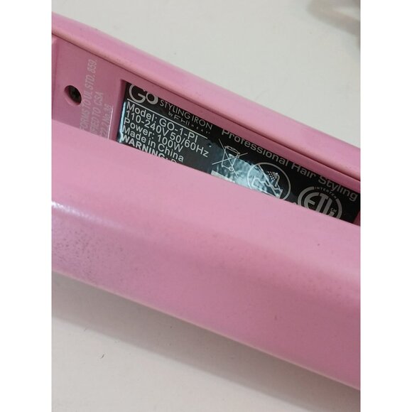 FHI Heat GO Styling Ceramic Tourmaline Pink One Inch 1'' Flat Iron. - Picture 13 of 13